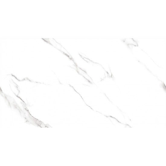 Πλακάκι Natural Drift 60Χ120 Λευκό Τύπου Μαρμάρου Γυαλιστερό Rettificato